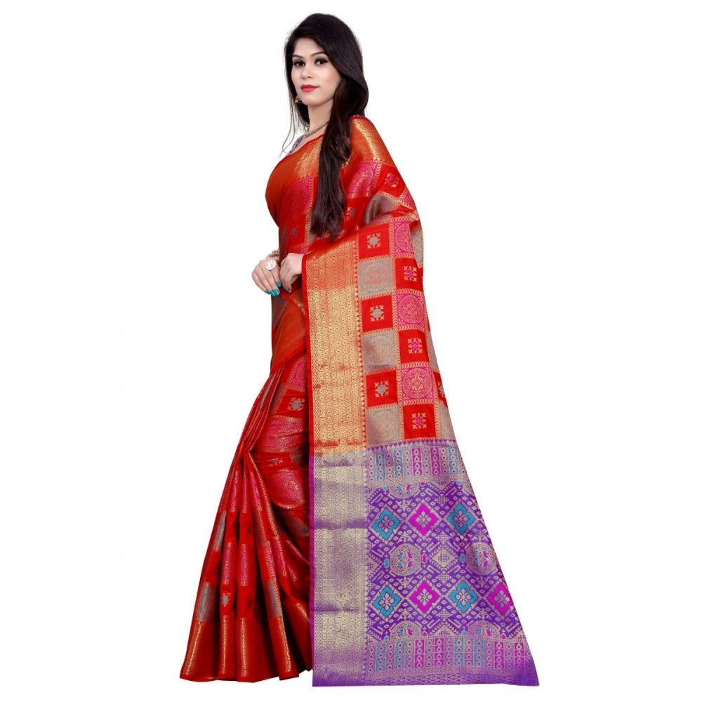 Banarasi Silk Saree With Blouse