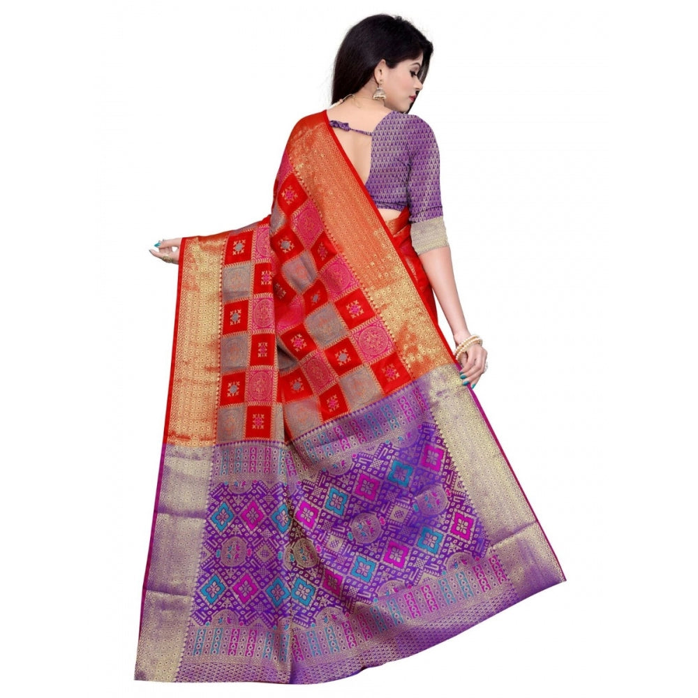 Banarasi Silk Saree With Blouse