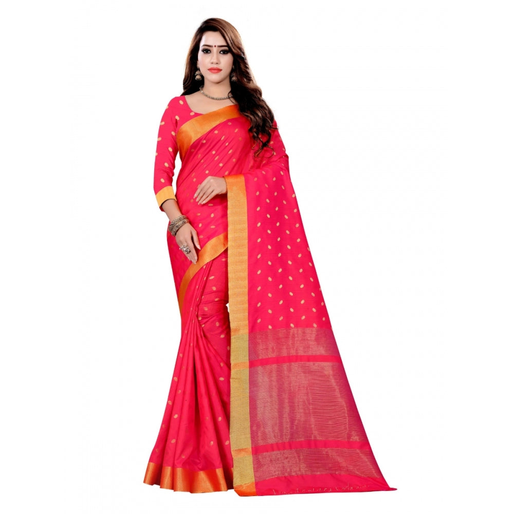 Art Silk Saree With Blouse