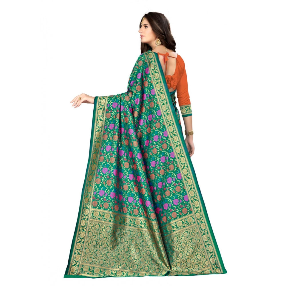 Banarasi silk Saree with Blouse