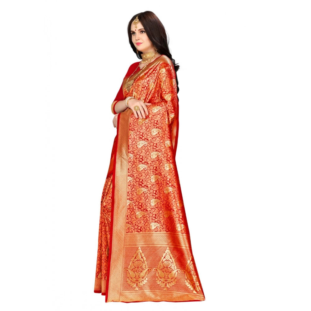 Banarasi silk Saree with Blouse