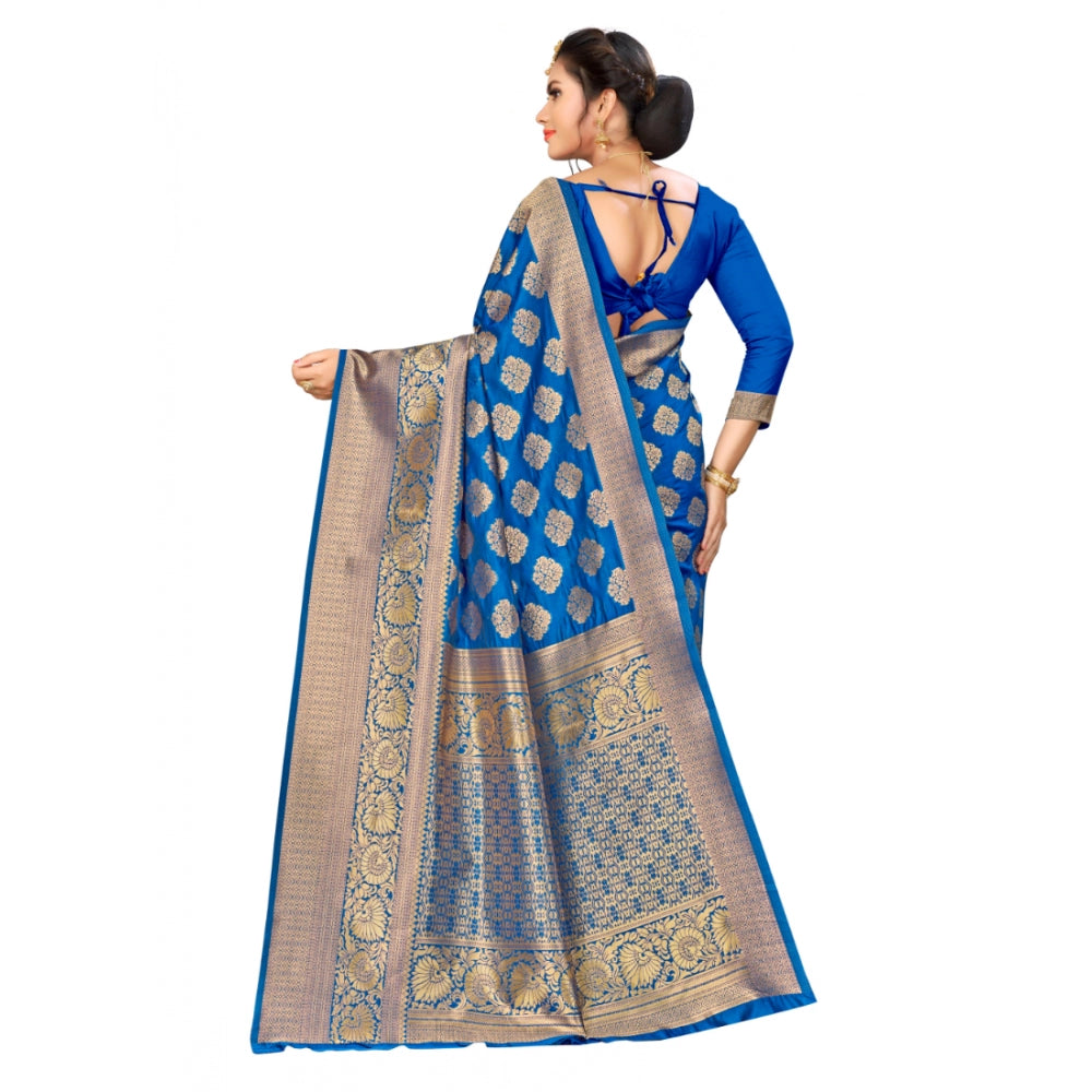 Banarasi silk Saree with Blouse