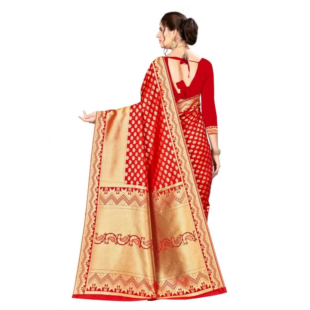 Banarasi silk Saree with Blouse