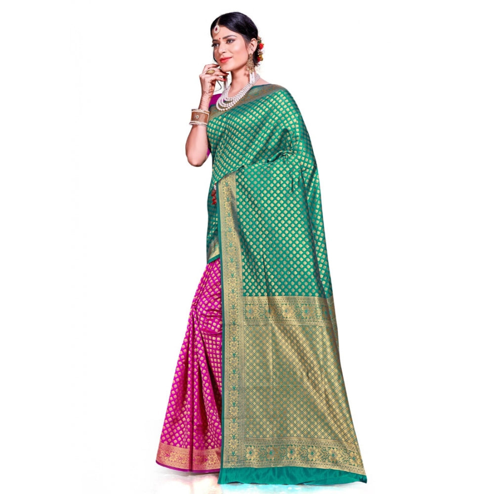 Banarasi silk Saree with Blouse