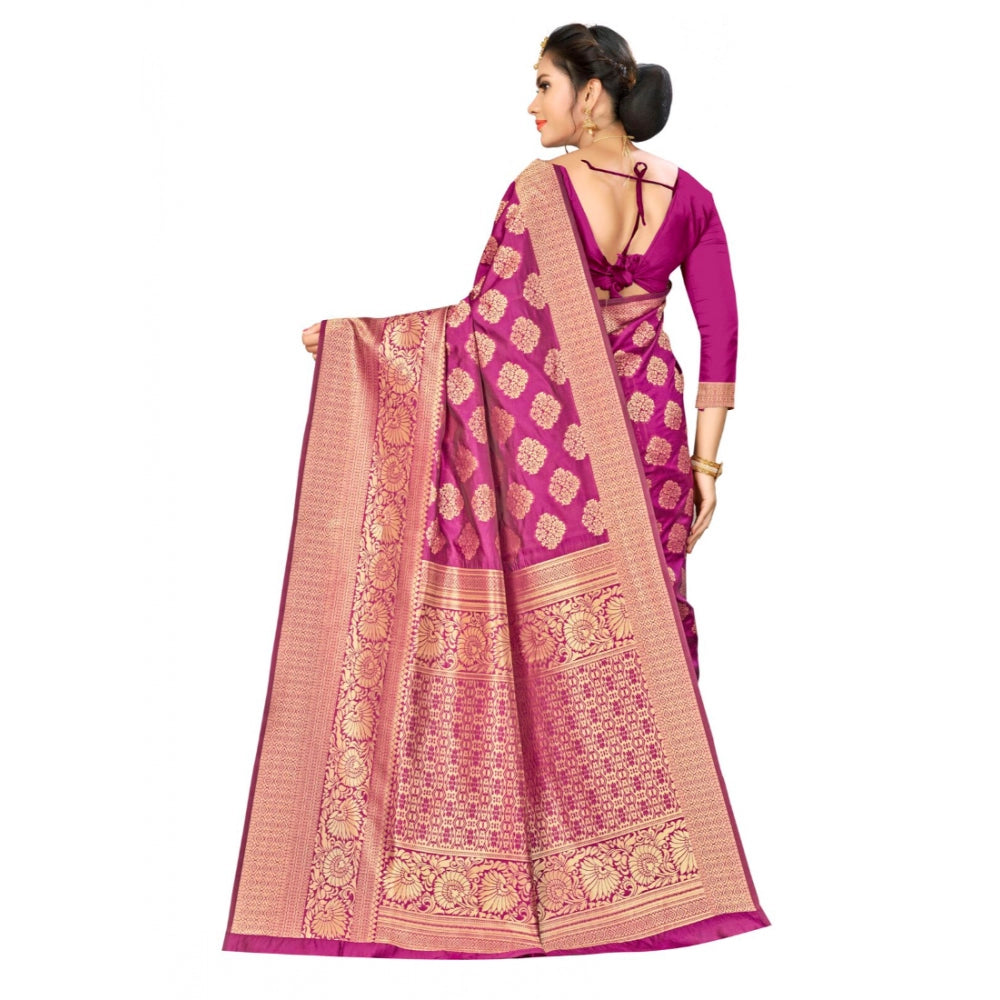 Banarasi silk Saree with Blouse