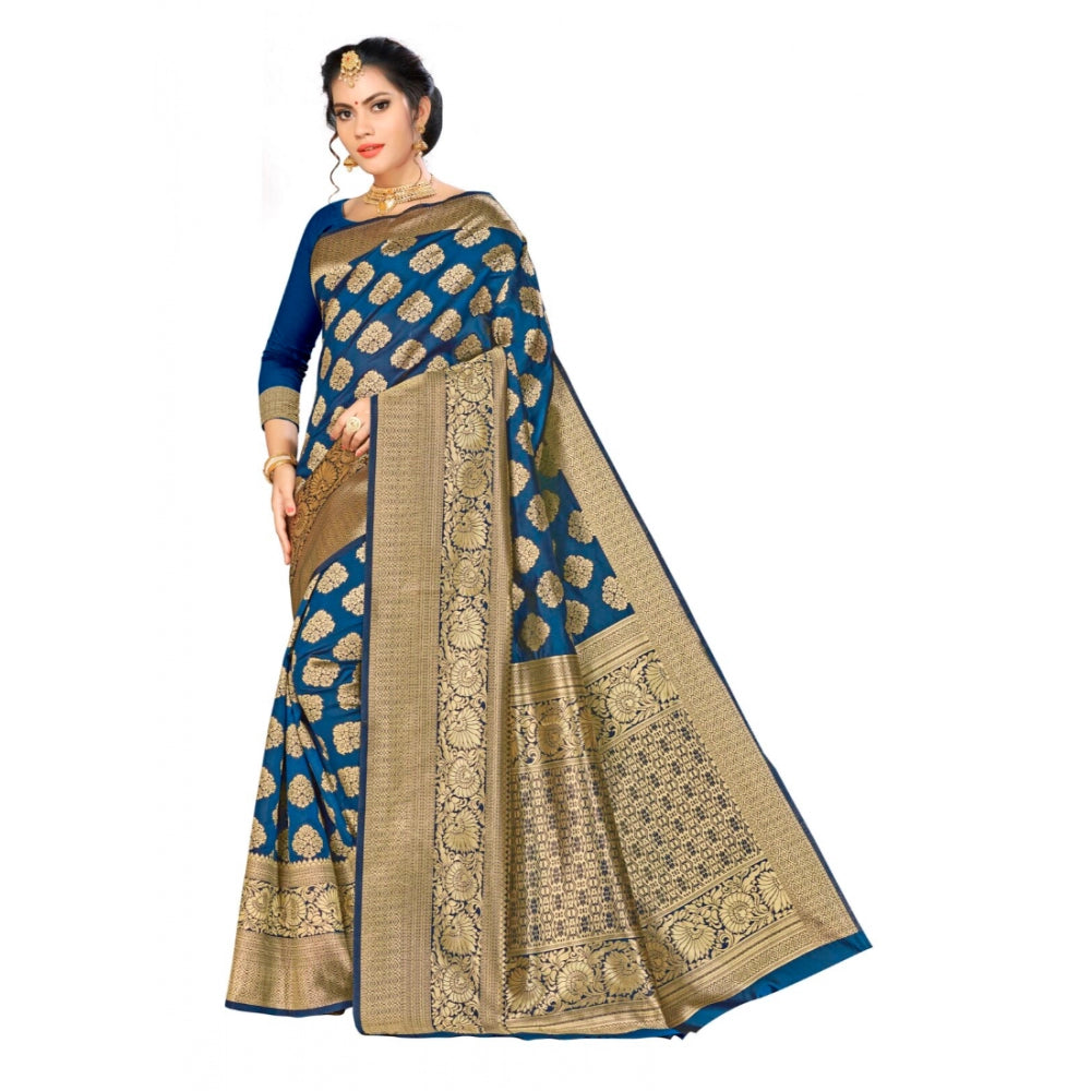 Banarasi silk Saree with Blouse