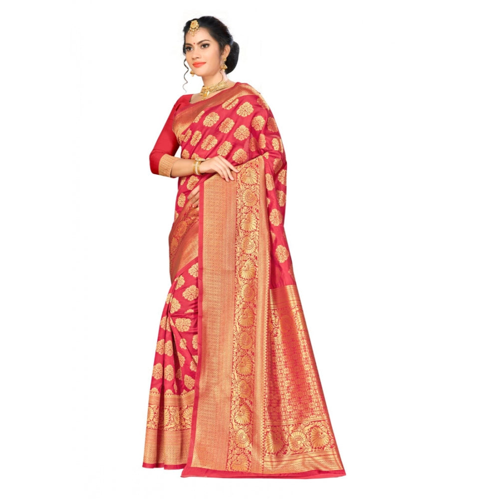 Banarasi silk Saree with Blouse