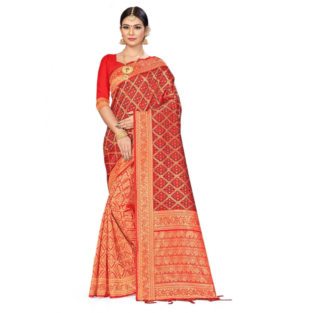 Banarasi silk Saree with Blouse