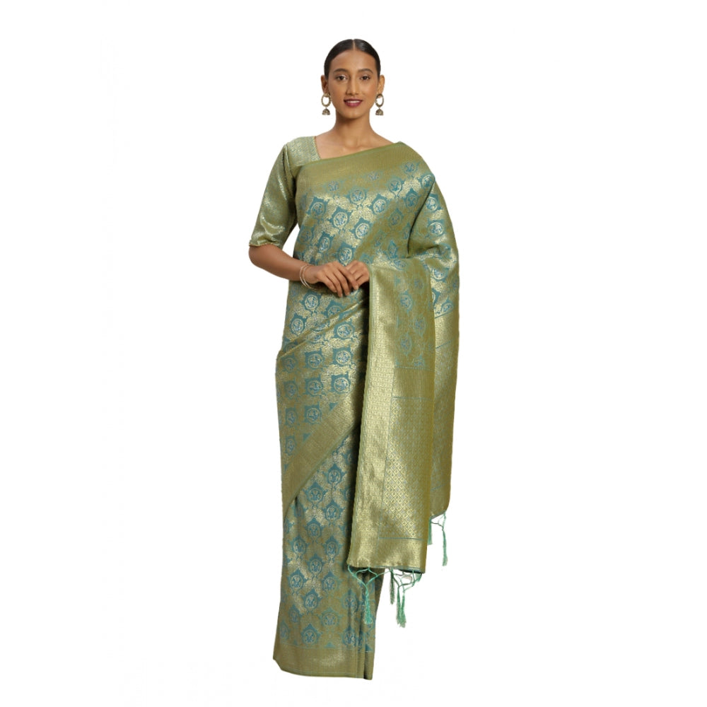 Banarasi silk Saree with Blouse