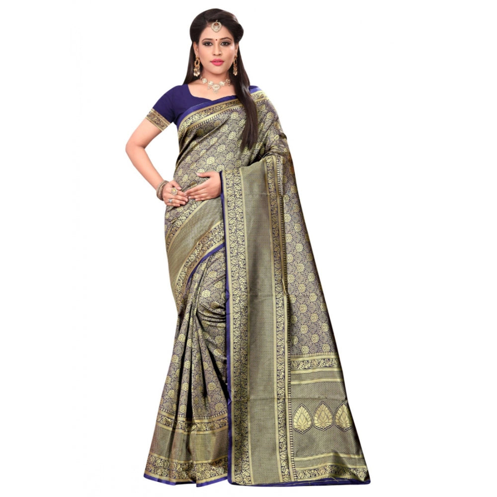 Banarasi silk Saree with Blouse