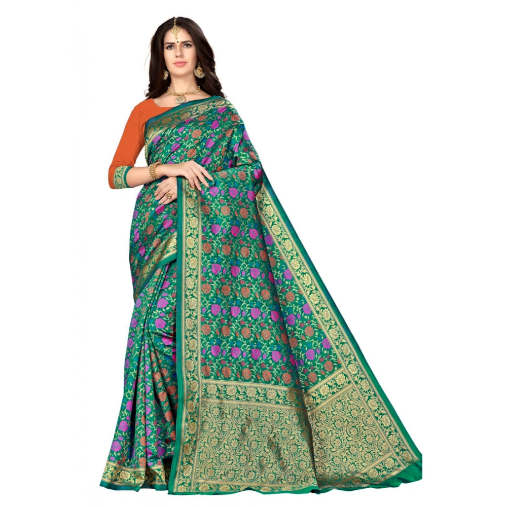 Banarasi silk Saree with Blouse