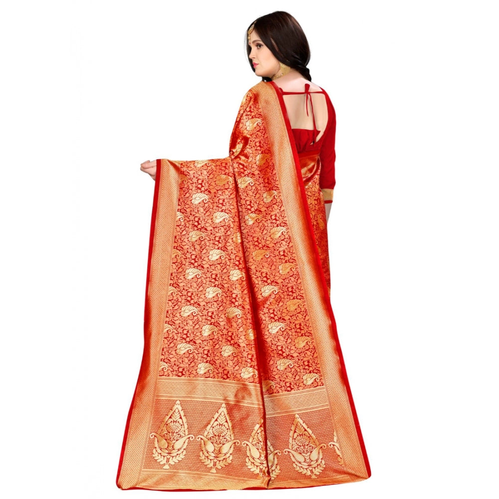 Banarasi silk Saree with Blouse