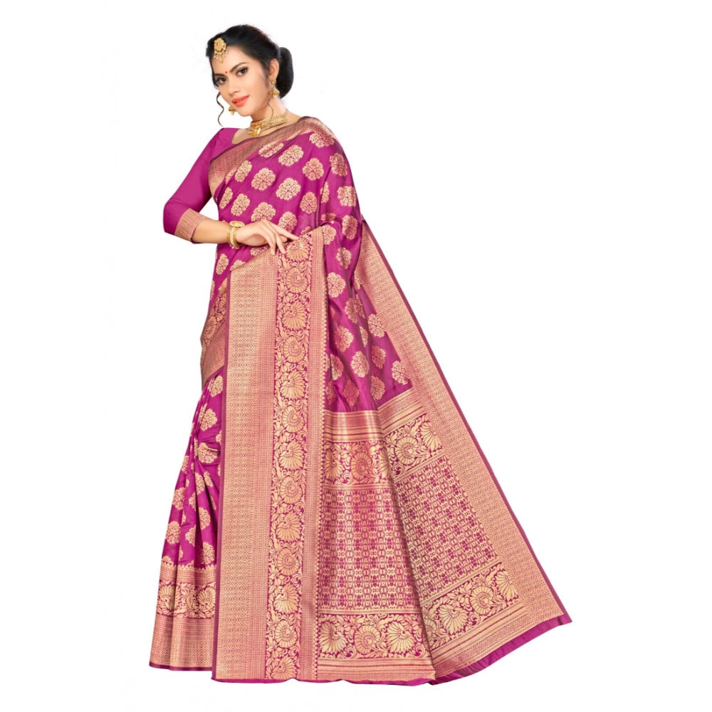 Banarasi silk Saree with Blouse