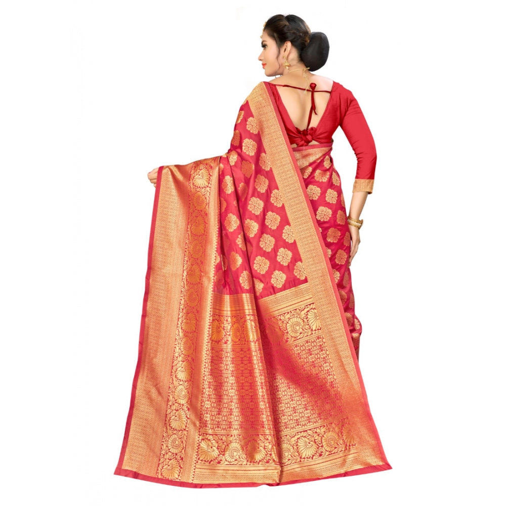 Banarasi silk Saree with Blouse