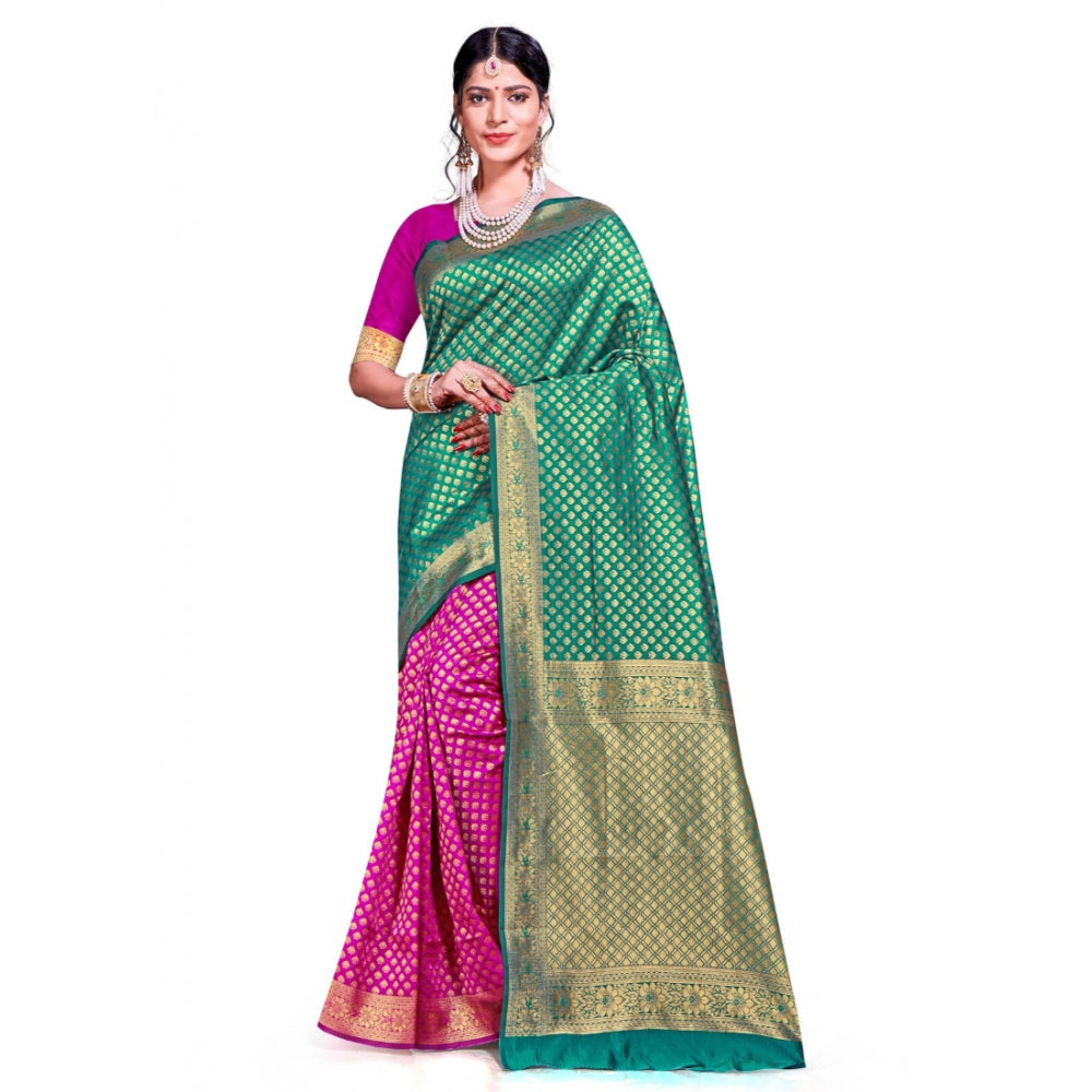 Banarasi silk Saree with Blouse