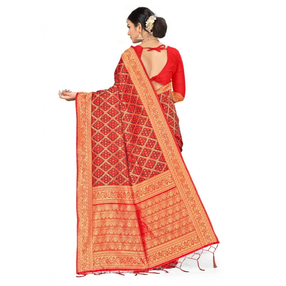 Banarasi silk Saree with Blouse