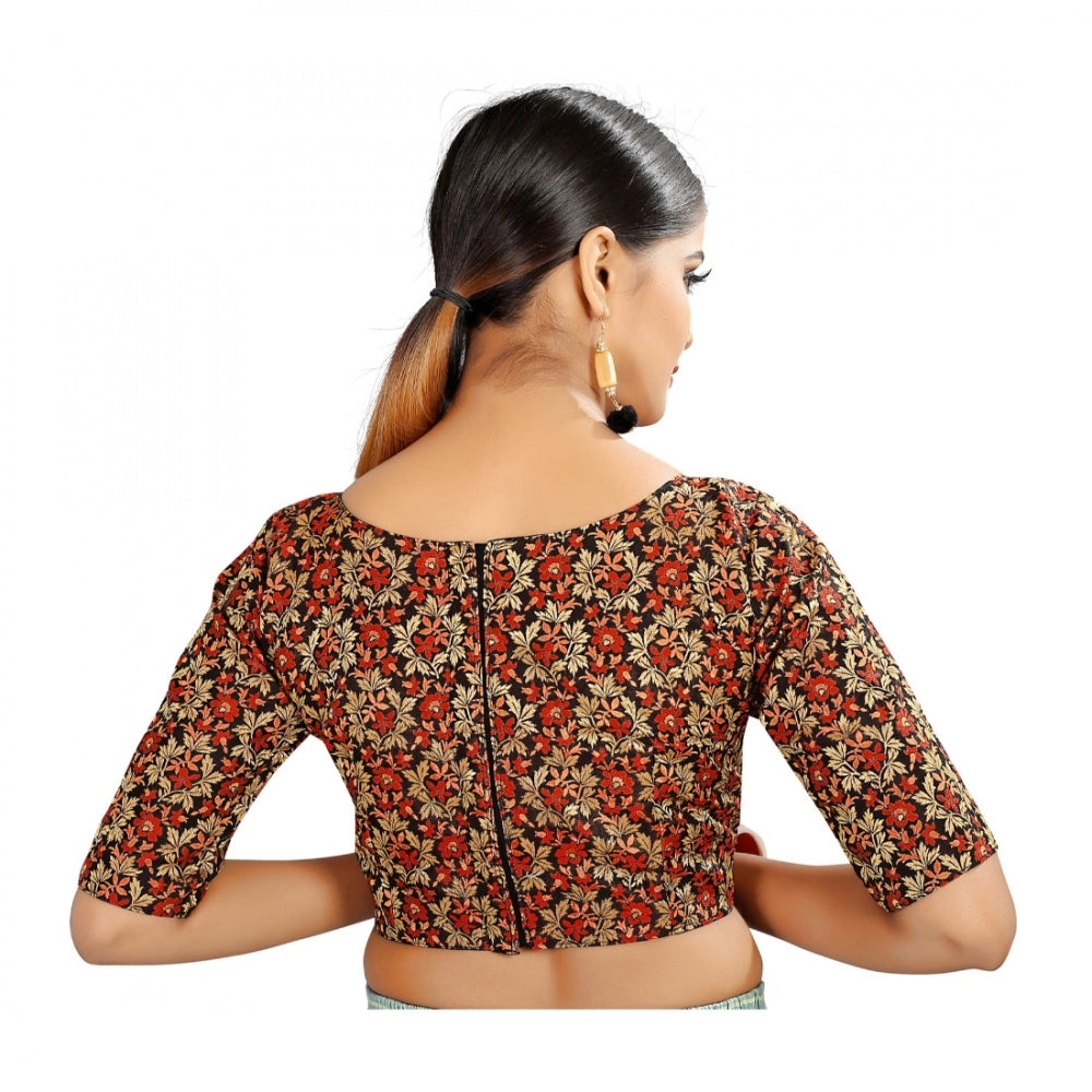 Brocade, Inner-Cotton Full Stitched Padded Blouse