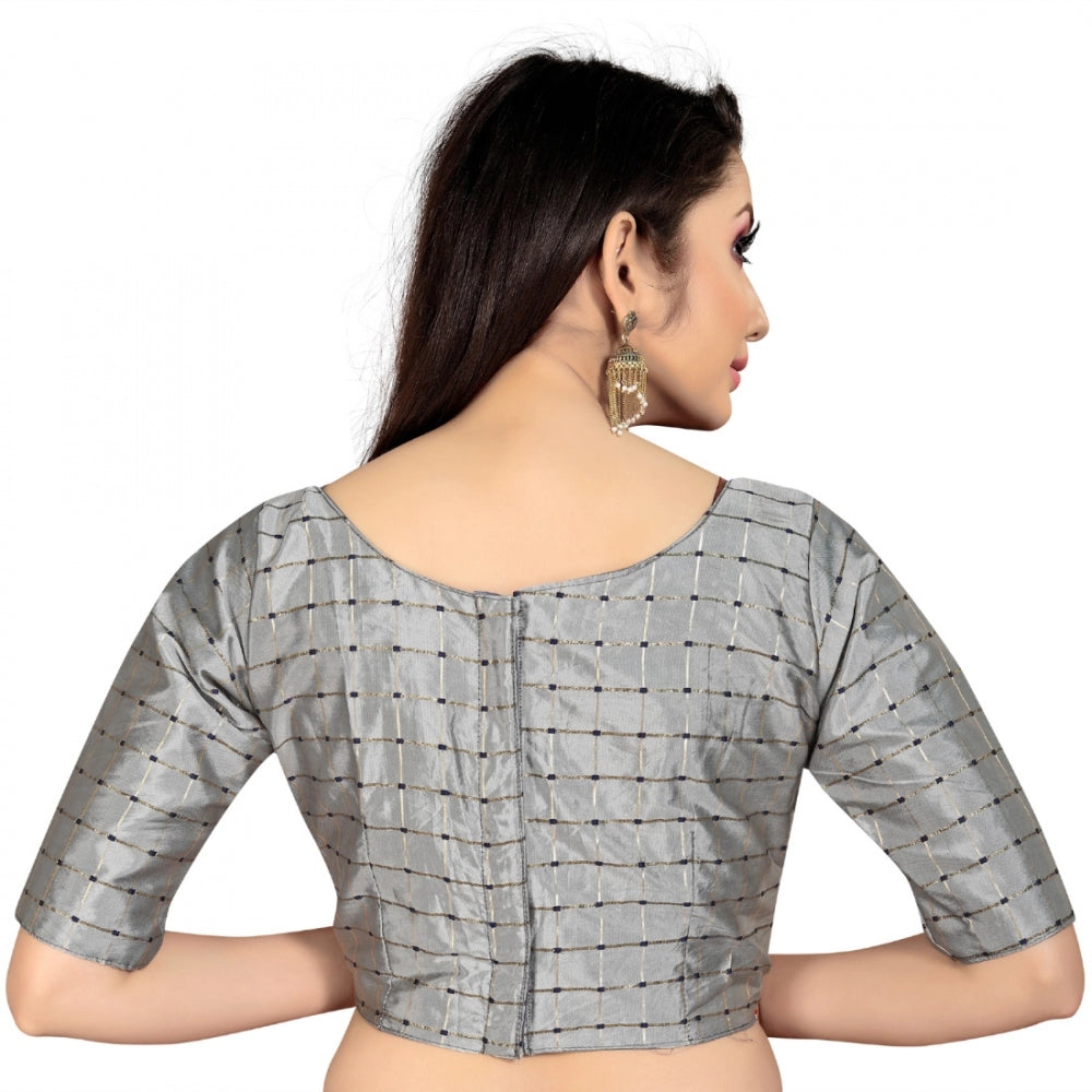 Brocade, Inner-Cotton Full Stitched Padded Blouse