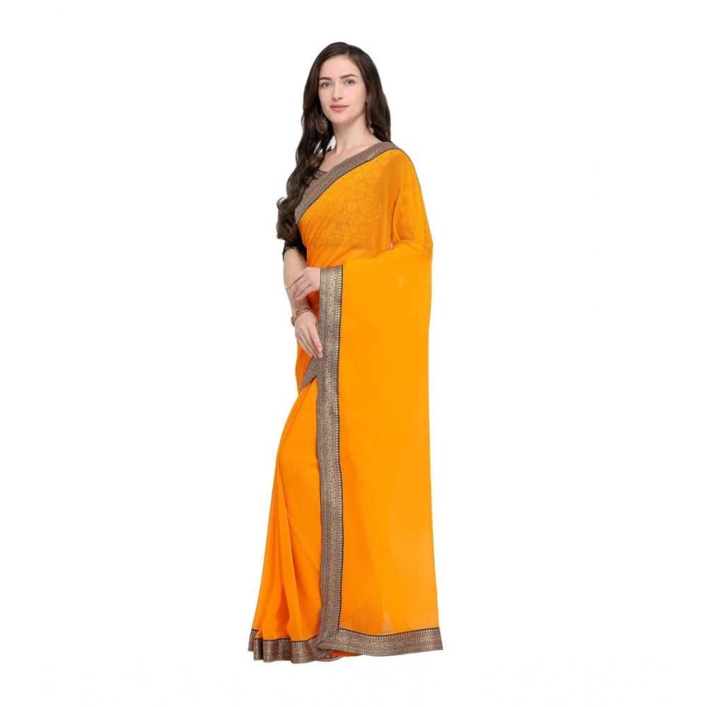 Chiifon, Jacquard Blouse Saree