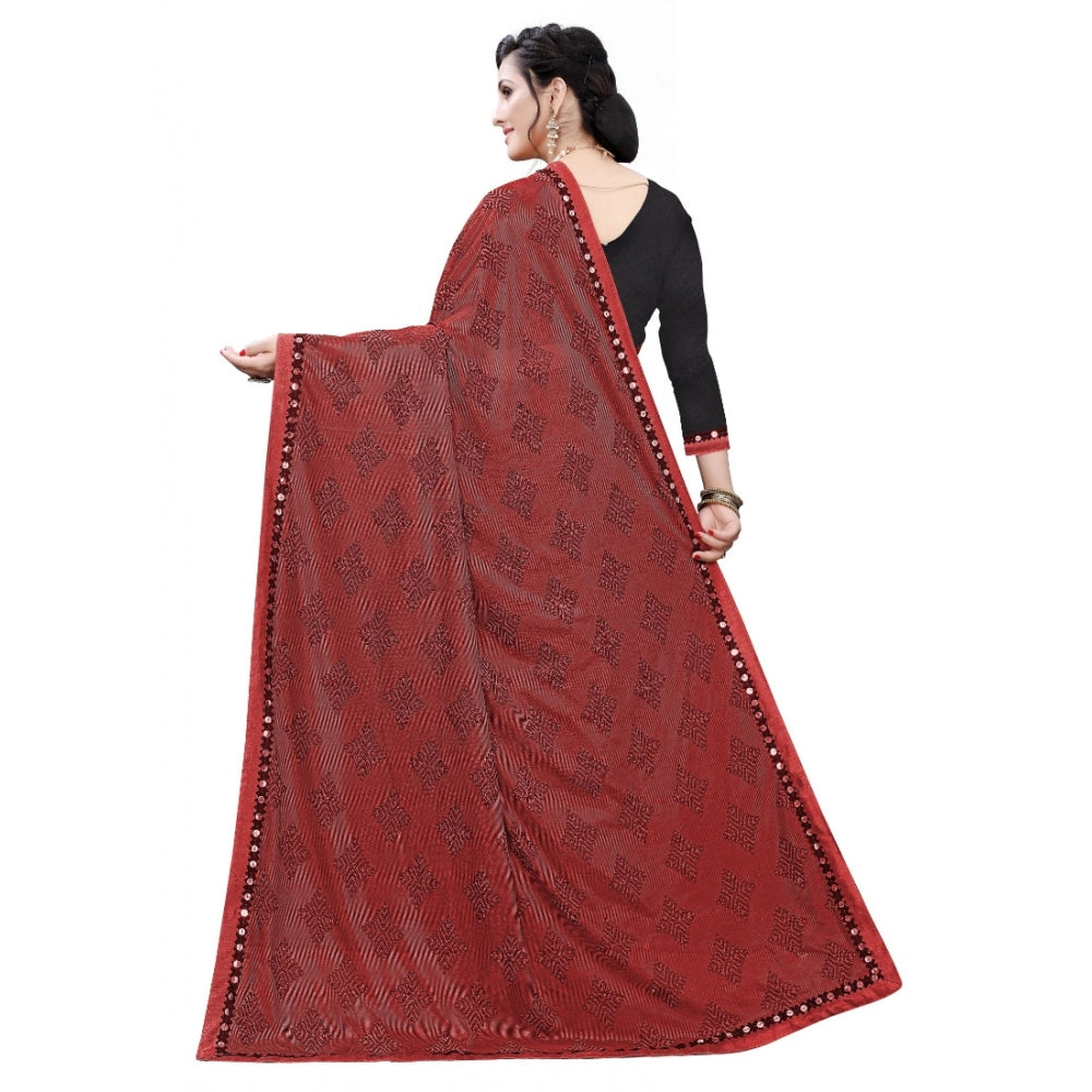 Soft Knitted Saree