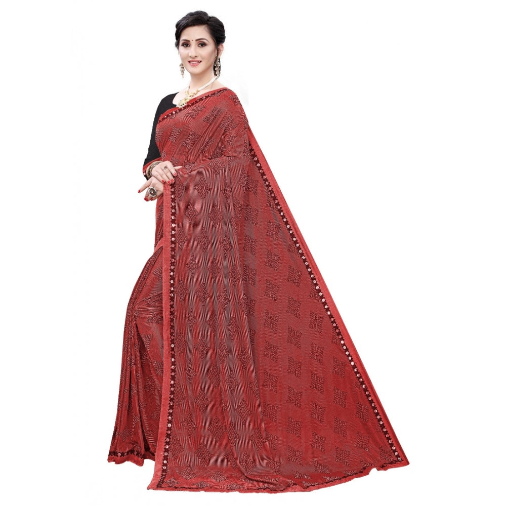 Soft Knitted Saree