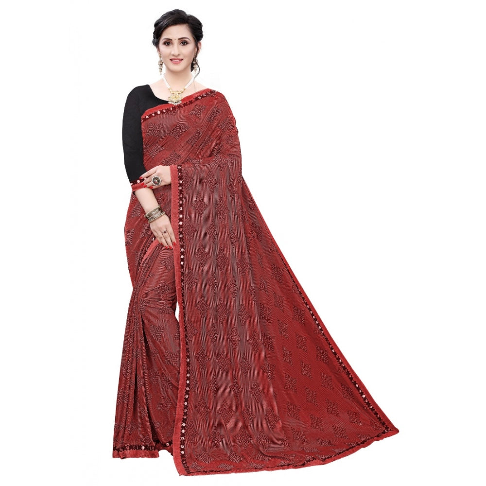 Soft Knitted Saree