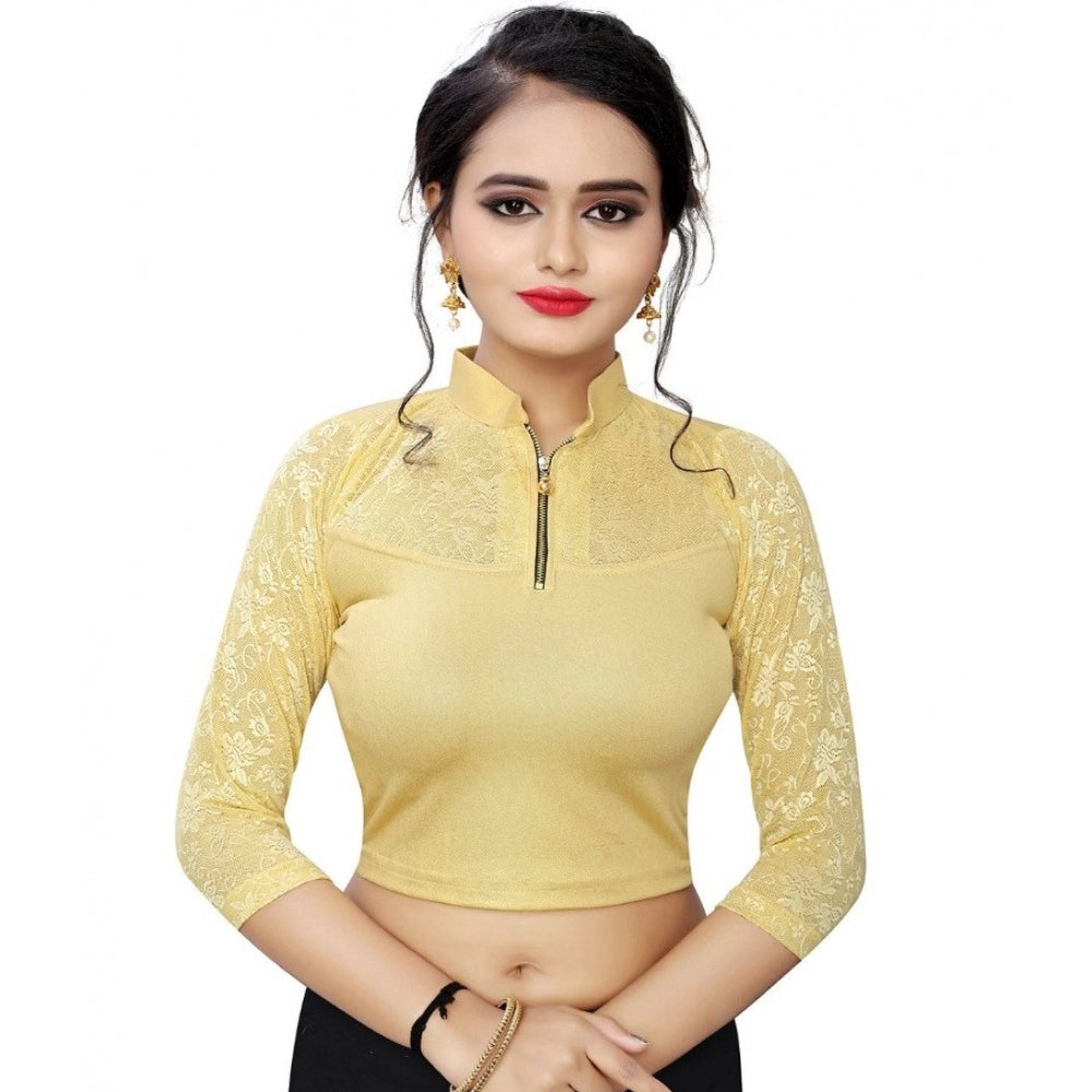 Stretchable Readymade Blouse Cotton Lycra