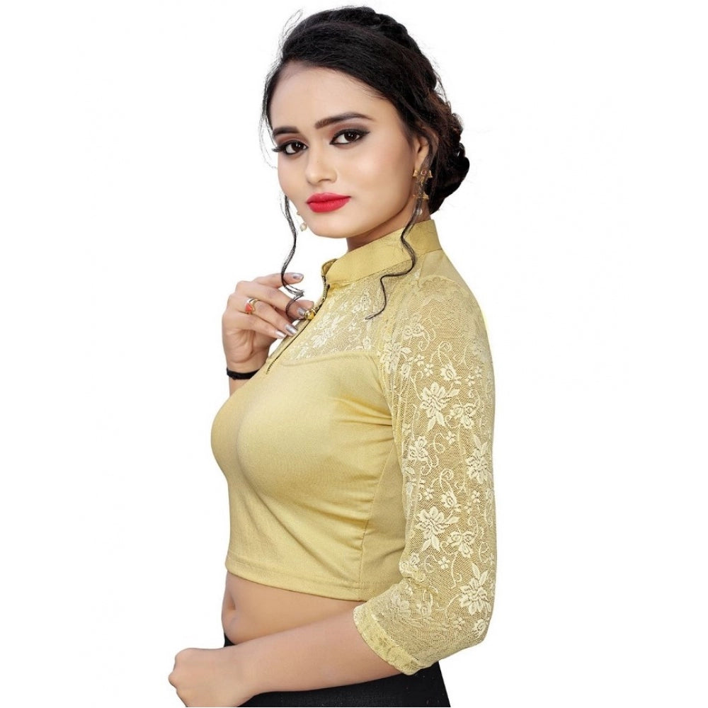 Stretchable Readymade Blouse Cotton Lycra