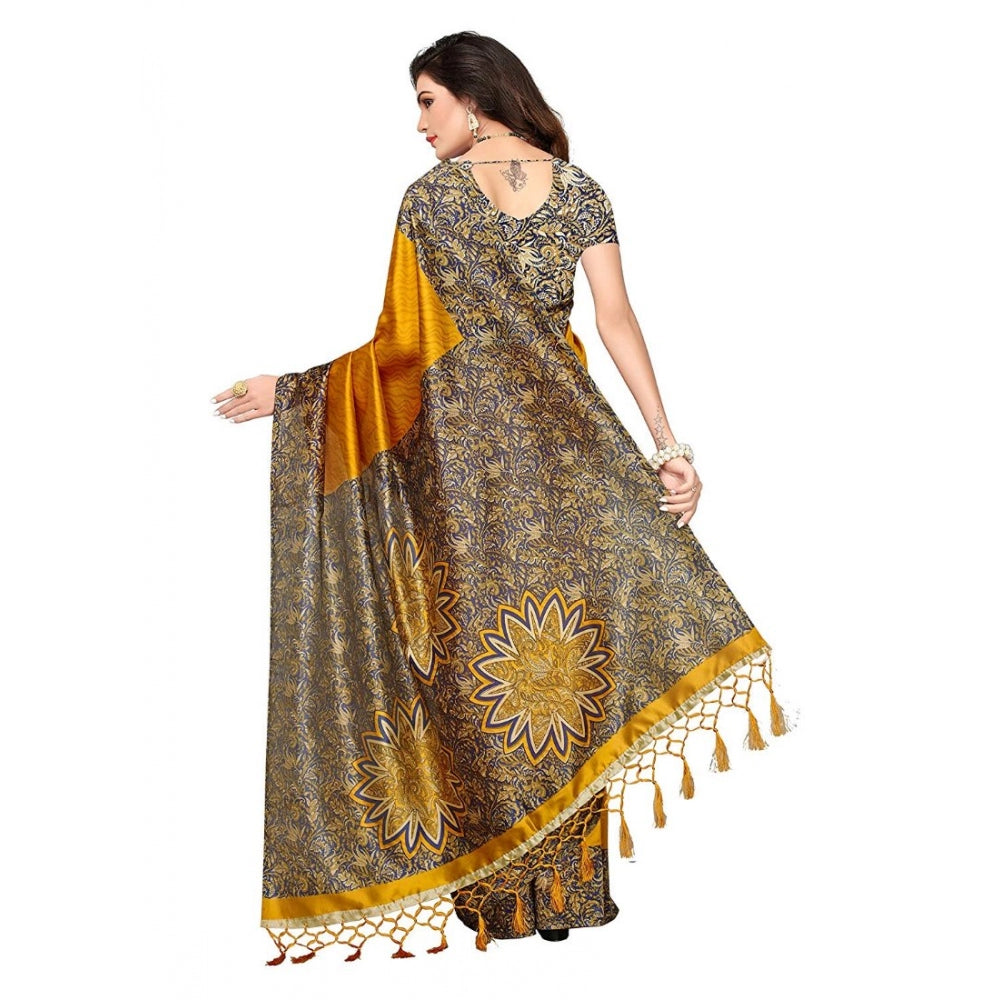 Art Silk Saree With Blouse