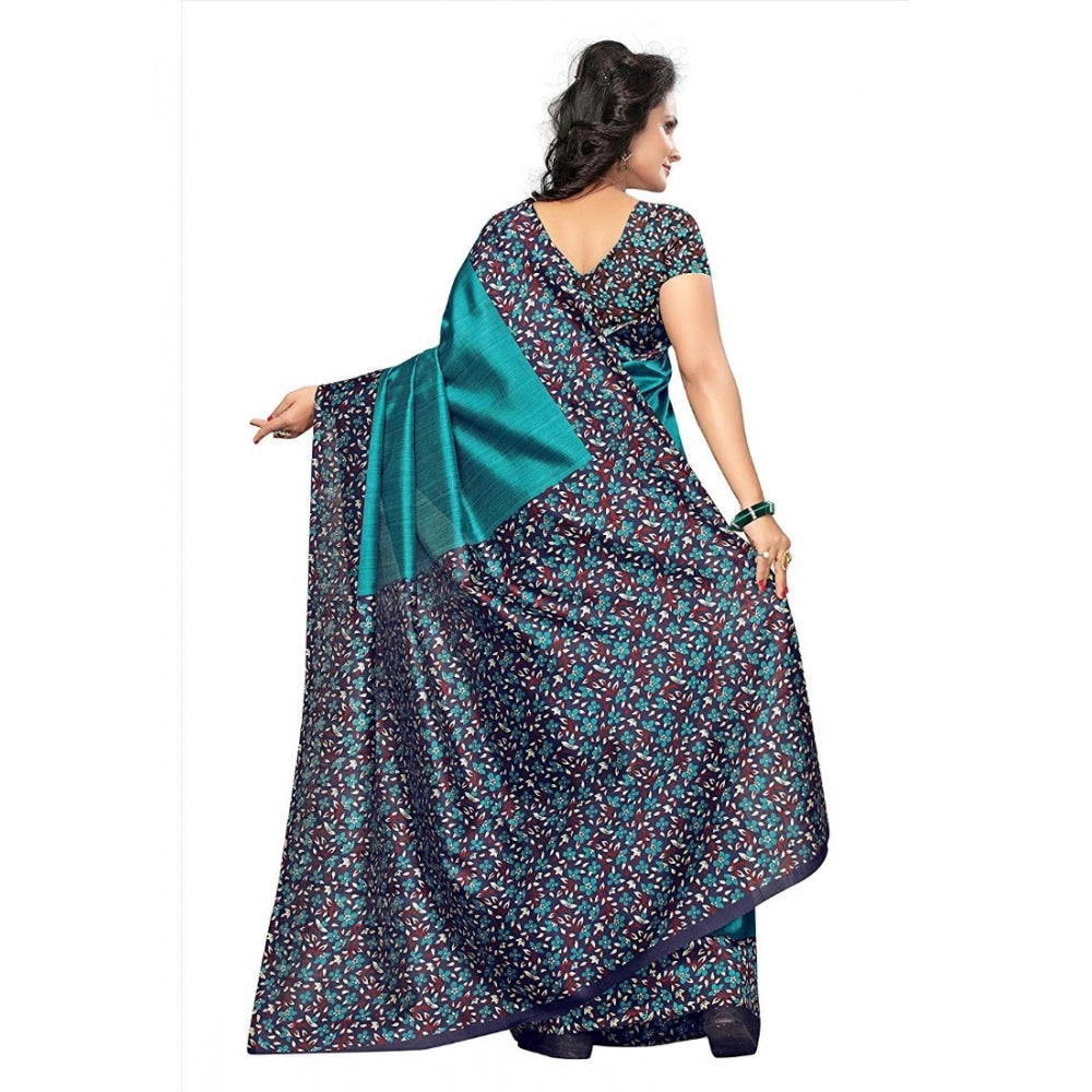 Art Silk Saree With Blouse