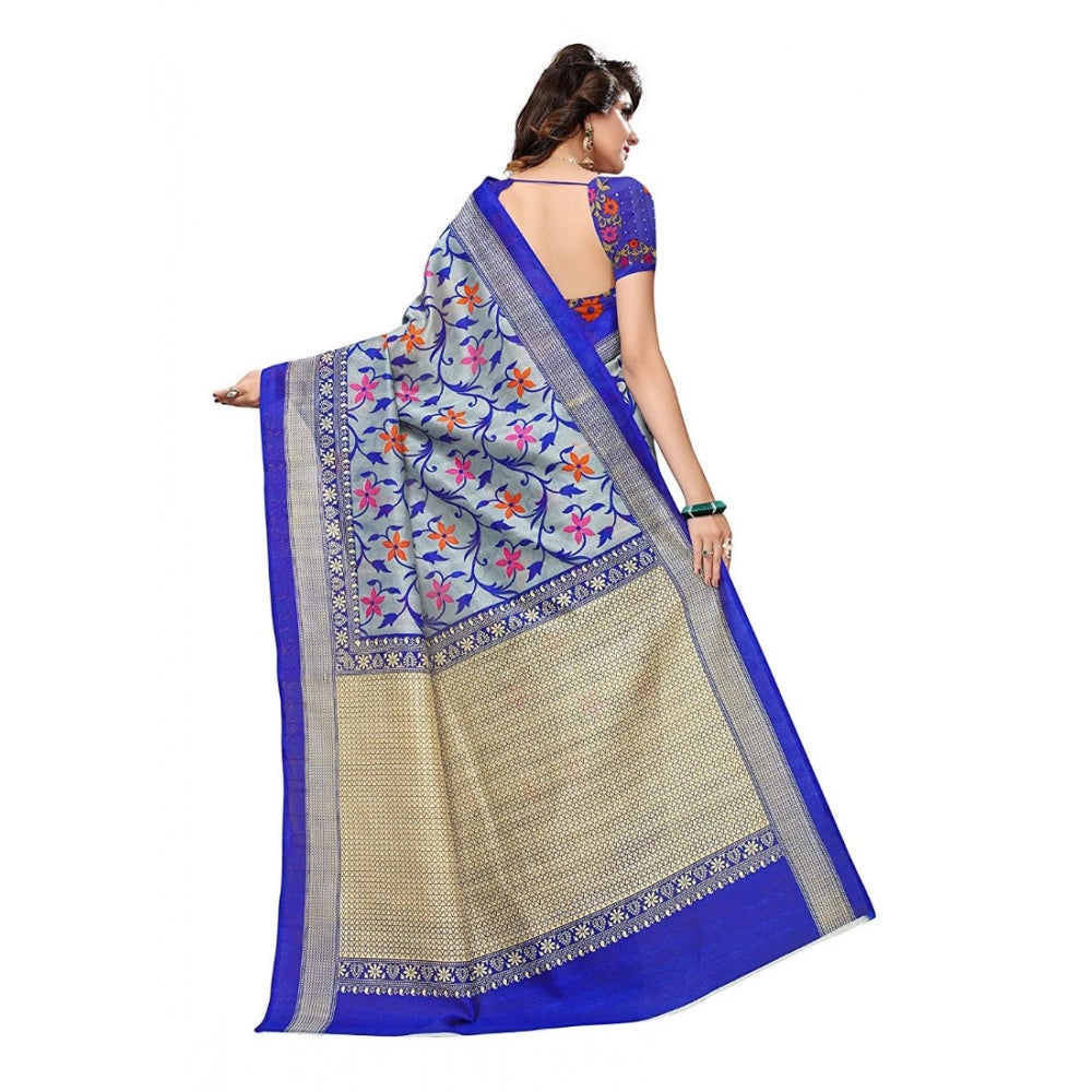 Art Silk Saree With Blouse