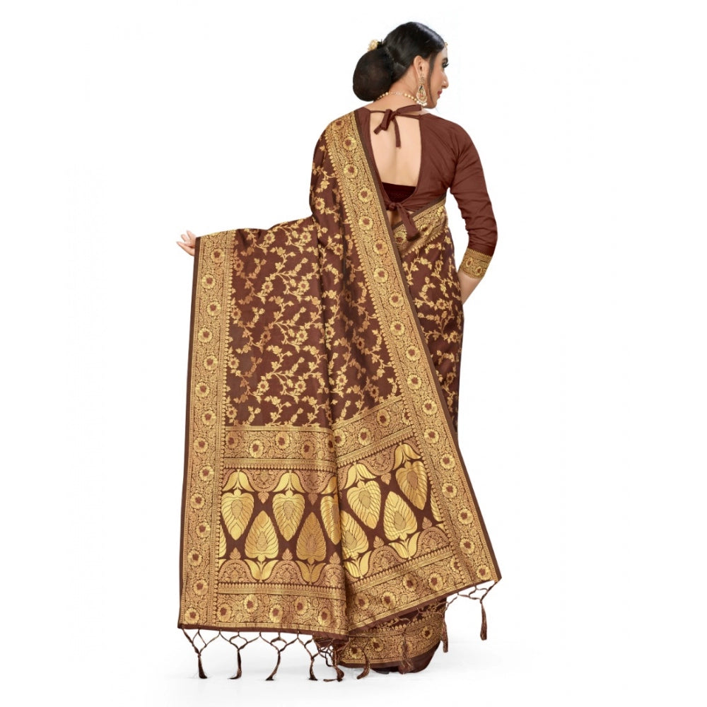 Banarasi Silk Saree With Blouse