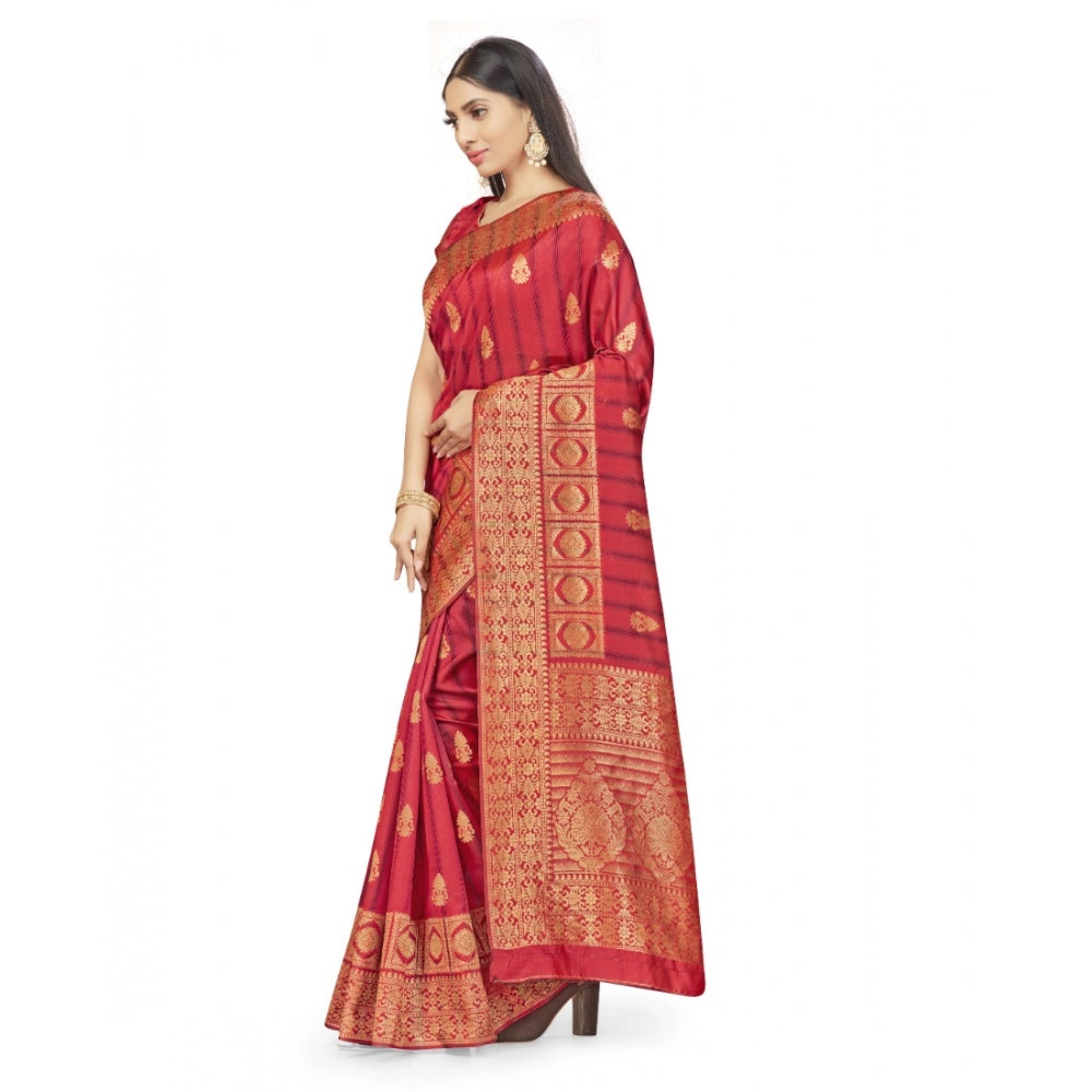 Banarasi Silk Saree With Blouse