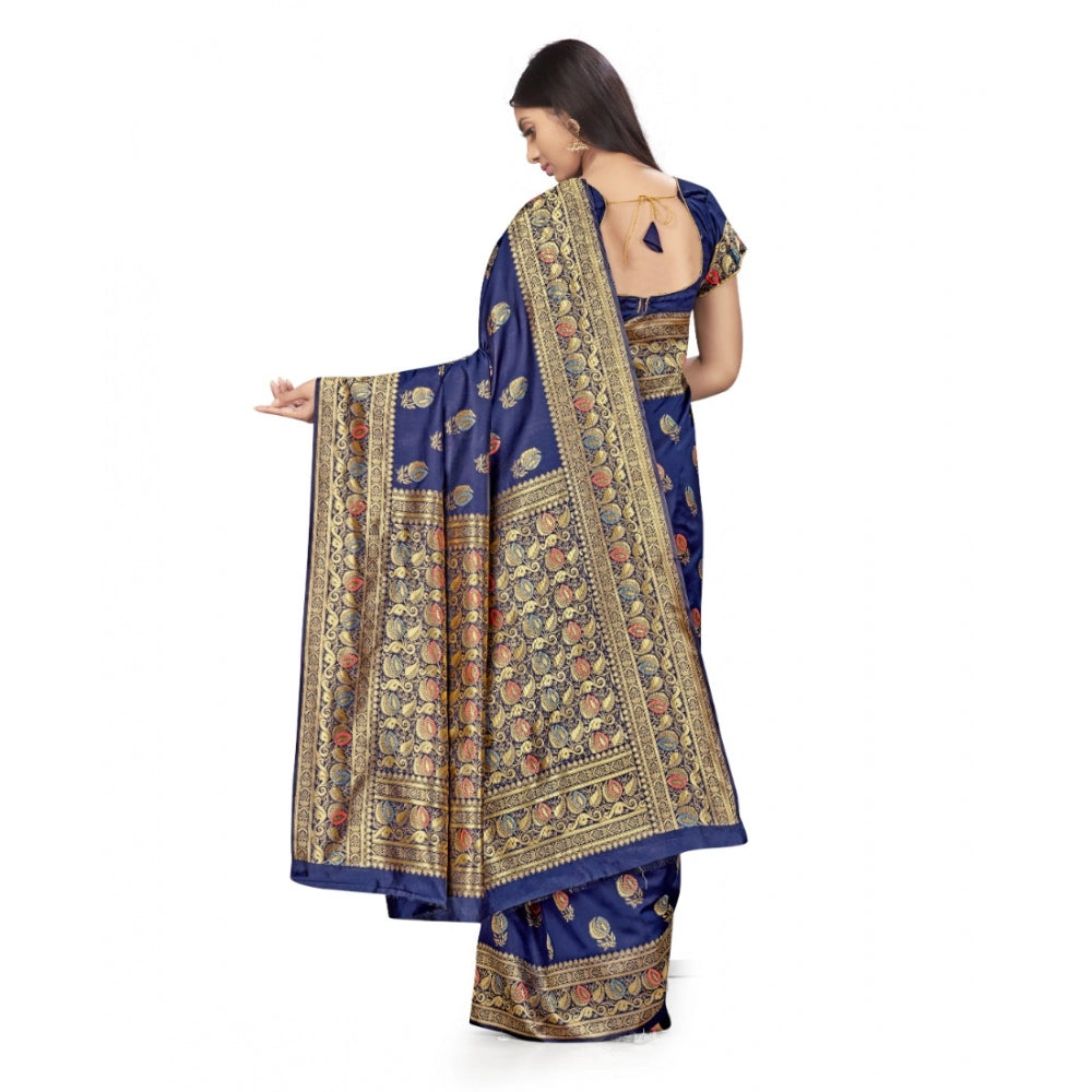 Banarasi Silk Saree With Blouse