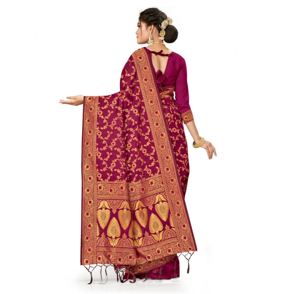 Banarasi Silk Saree With Blouse