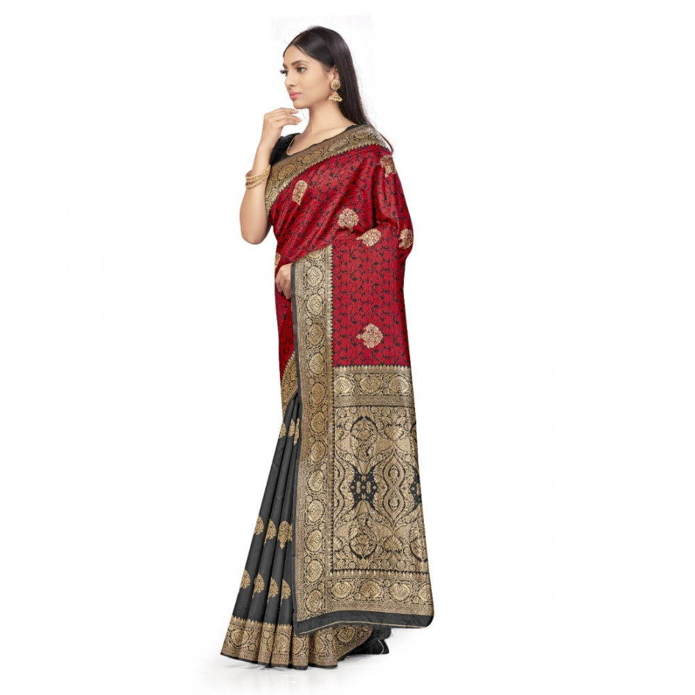 Banarasi Silk Saree With Blouse