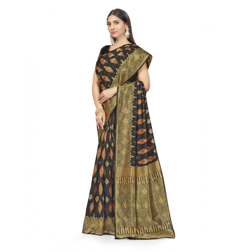 Banarasi Silk Saree With Blouse