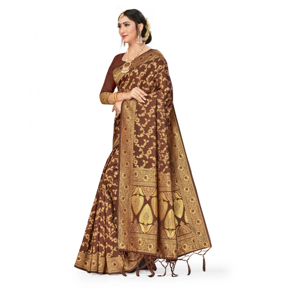 Banarasi Silk Saree With Blouse