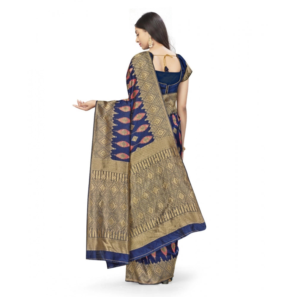 Banarasi Silk Saree With Blouse