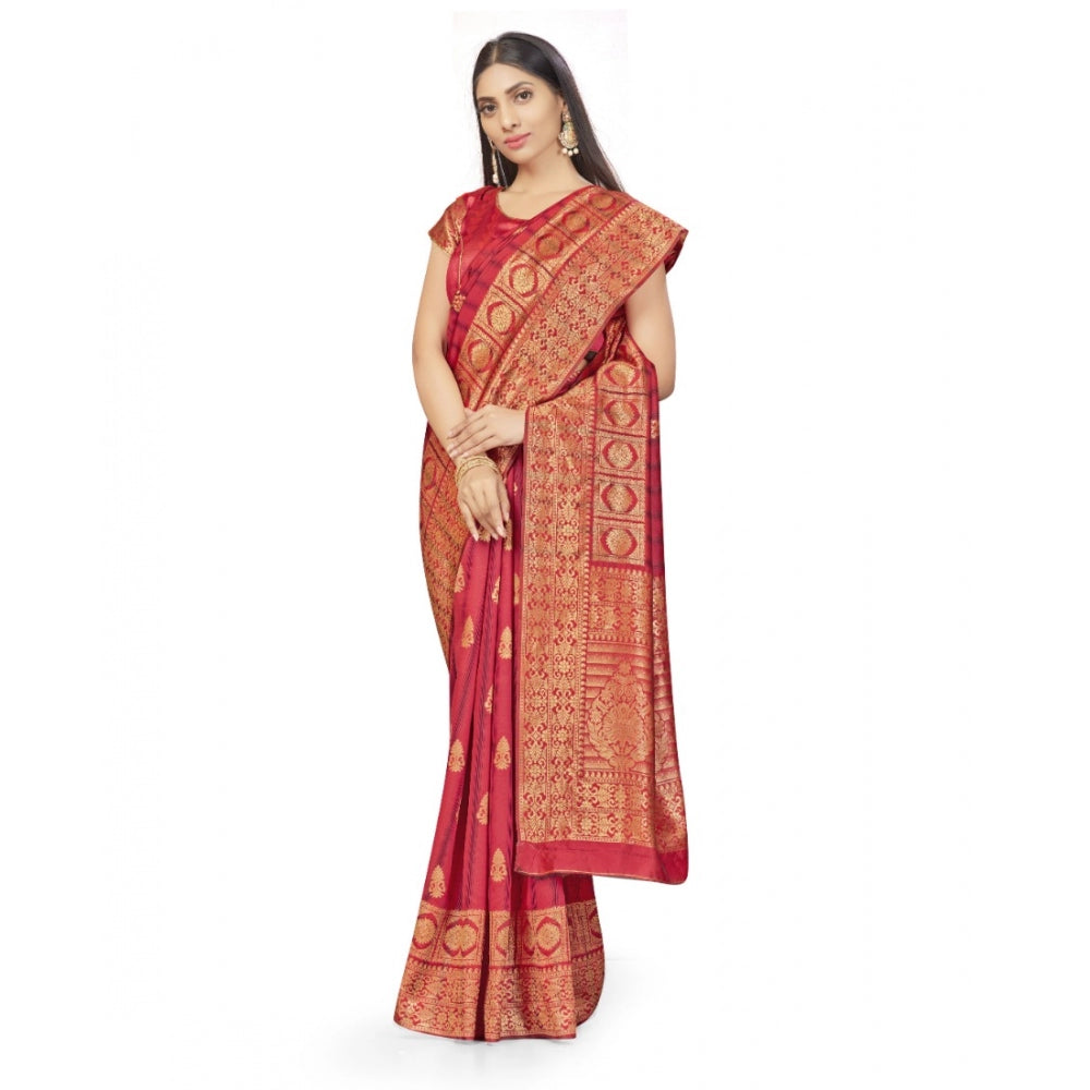 Banarasi Silk Saree With Blouse