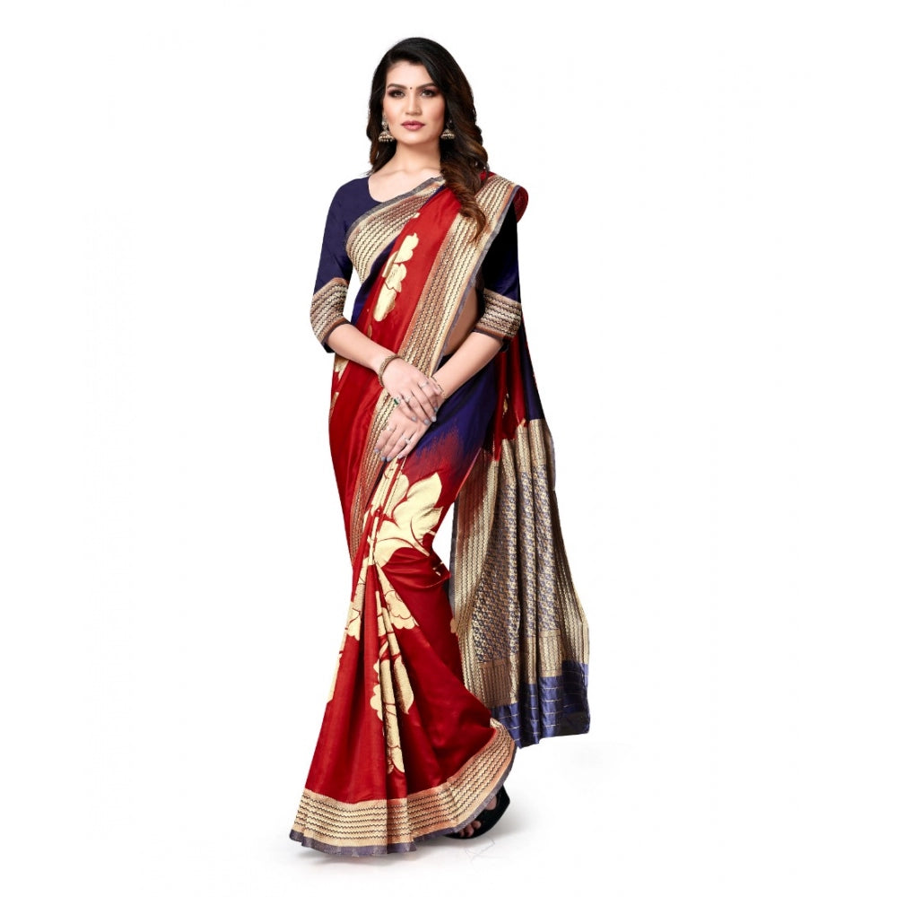 Banarasi Silk Saree With Blouse