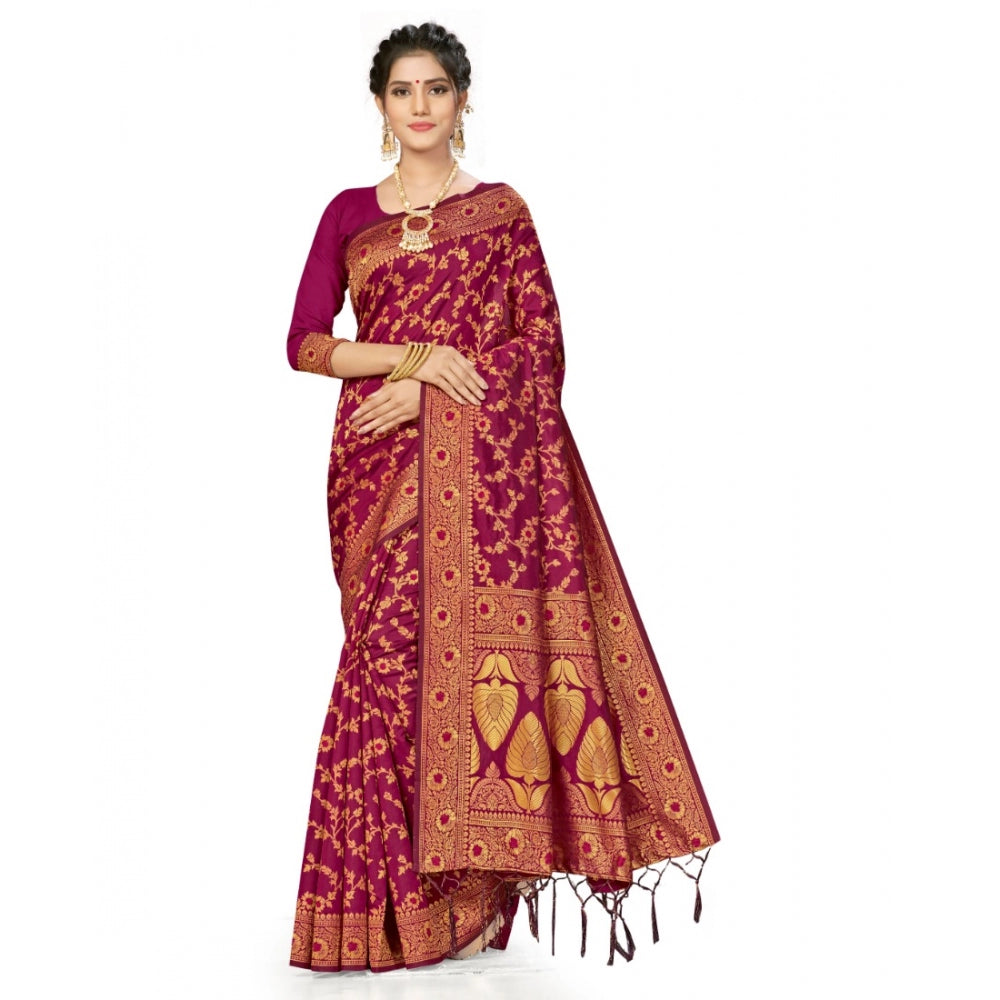 Banarasi Silk Saree With Blouse