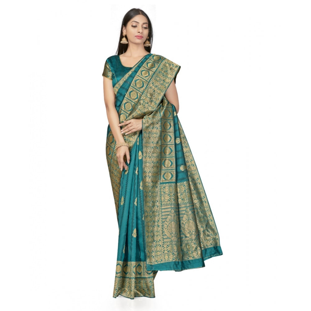 Banarasi Silk Saree With Blouse