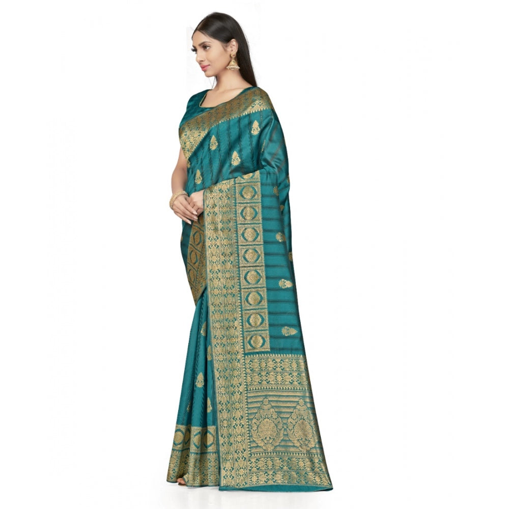 Banarasi Silk Saree With Blouse