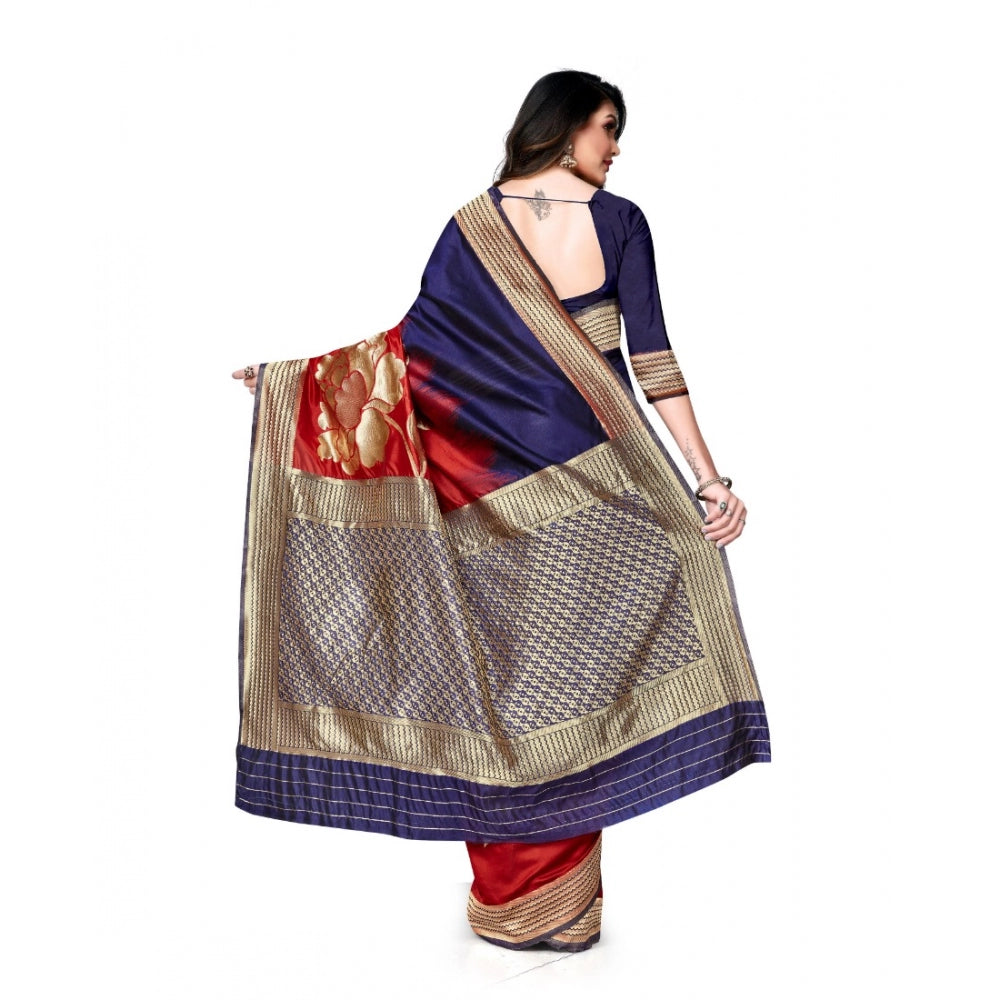 Banarasi Silk Saree With Blouse