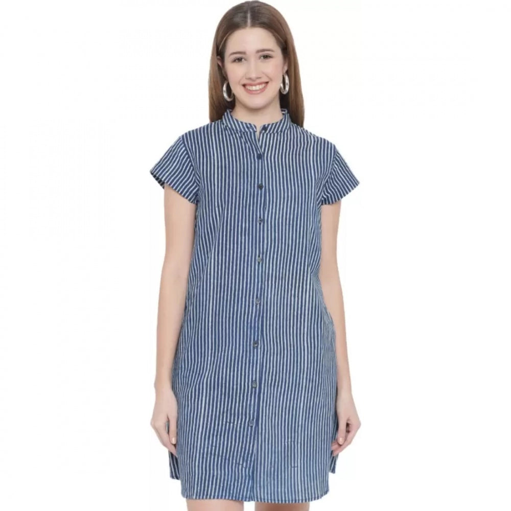 Shirt Blue Dress