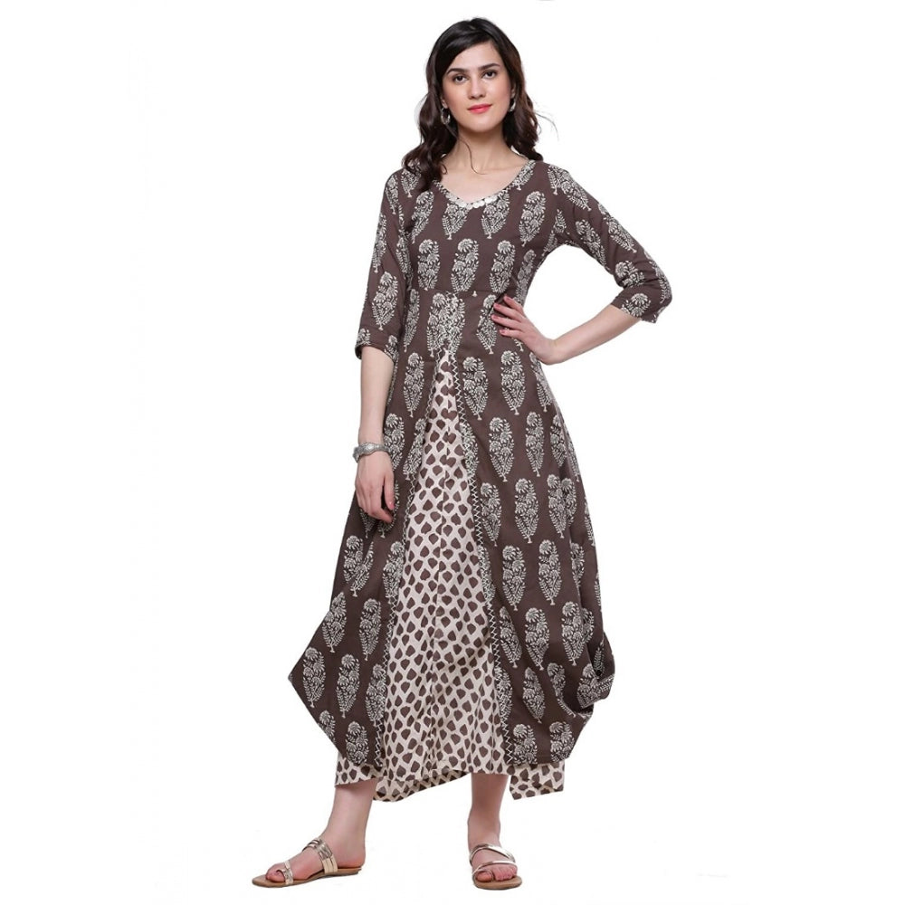 Cotton Printed Long Kurti