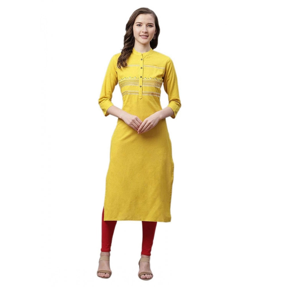 Pure Cotton Printed Straight Kurti