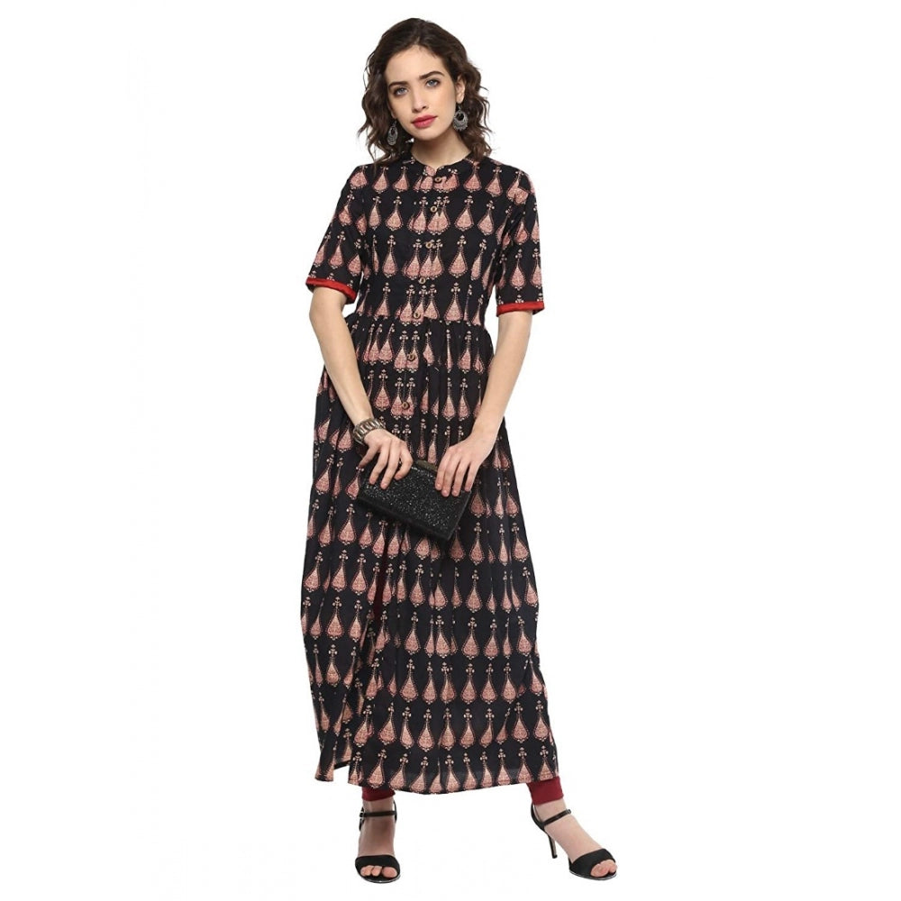 Cotton Printed Front Slit Kurti