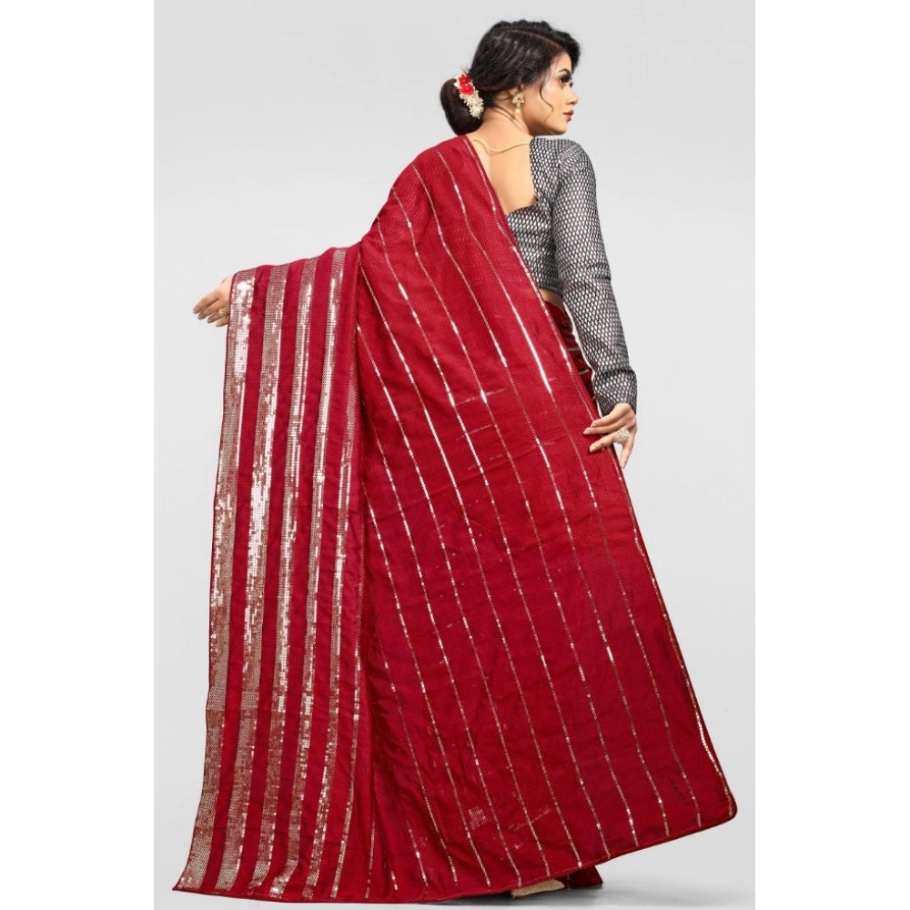 Vichitra Saree with Blouse